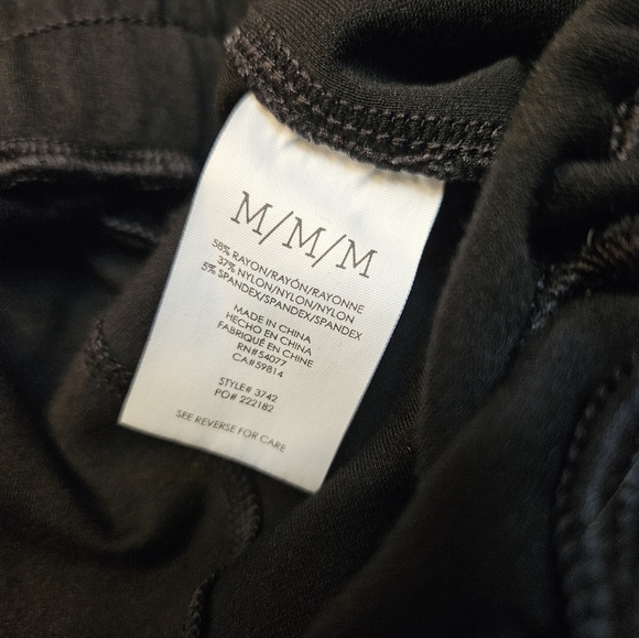 Cabi Black Jogger Sweatpants Women Medium - Picture 3 of 5